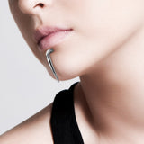 Curved Hook Surgical Stainless Steel Lip Labret